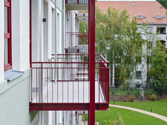 Neubau! 3-Raumwohnung mit zwei Bädern und Balkon!