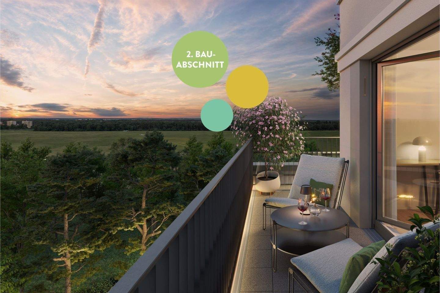 NEW YEARS DEAL: 3-Zimmer-Dachgeschosswohnung mit zwei Dachterrassen