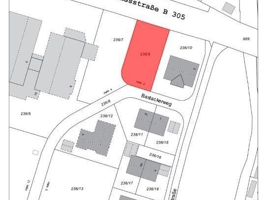 Mischgebietsgrundstück 747m² am Bastackerweg in Rottau auf Erbpacht