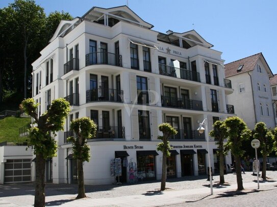 Meerblick: Exklusive Strandwohnung mit Balkon und Aussenpoolnutzung im Ostseebad