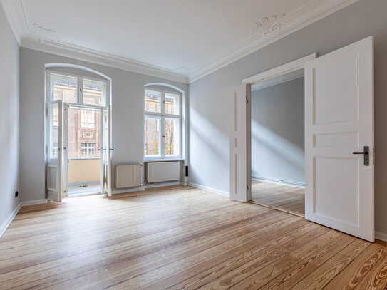 Bezugsfreie / Top Zustand Gründerzeitwohnung mit Balkon