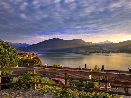 Panorama-Seeblick! Einmaliges Mehrparteienhaus in Tegernsee