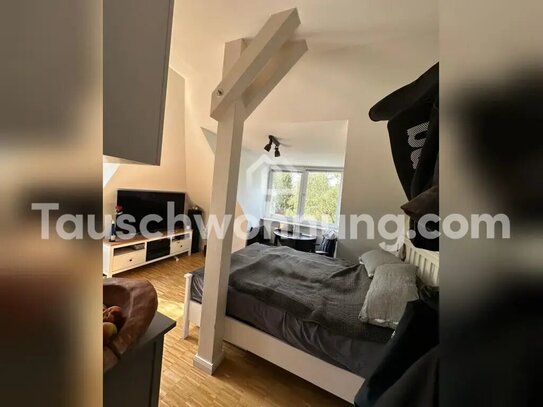 [TAUSCHWOHNUNG] 1 Zi. DG-Apartment EBK, Balkon