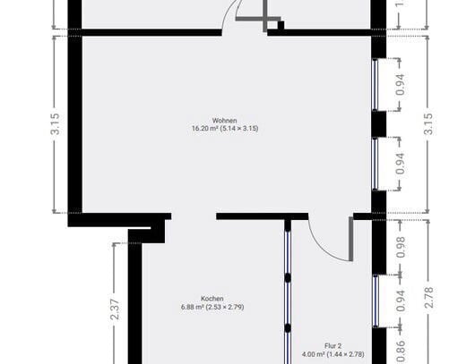 Sanierte 3 Zi Wohnung in Schöneck Büdesheim - 5,6% Rendite!