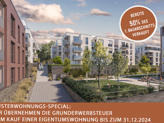 *MUSTERWOHNUNGS-SPECIAL* Willkommen in Mainz-Weisenau - 86 m² mit hochwertiger Ausstattung + Loggia und Balkon