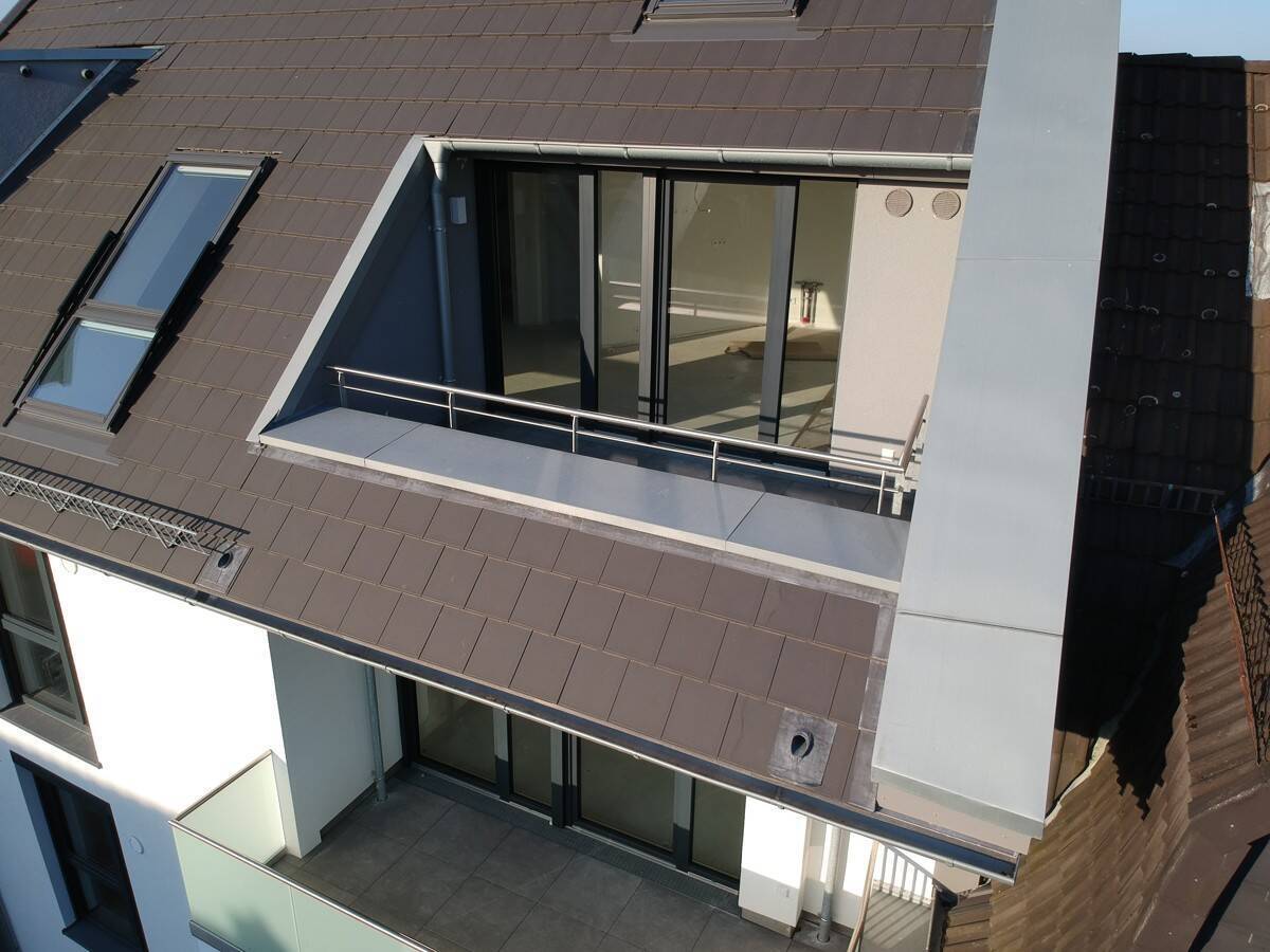 Neubau in zentraler über den Dächern von Bremen