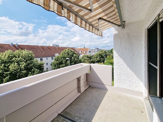 Im Herzen Altenerdings! 3-Zimmer-Wohnung mit großem Westbalkon