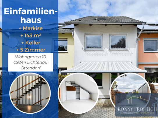 Perfekt für Familien: Modernes Einfamilienhaus in idyllischer Lage Ottendorf + Stellplätze, Terrasse