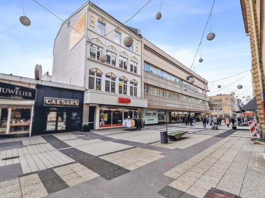 Mehrfamilienhaus mit ca. 975 m² Wohn- und Gewerbefläche in der Fußgängerzone von Wuppertal-Barmen