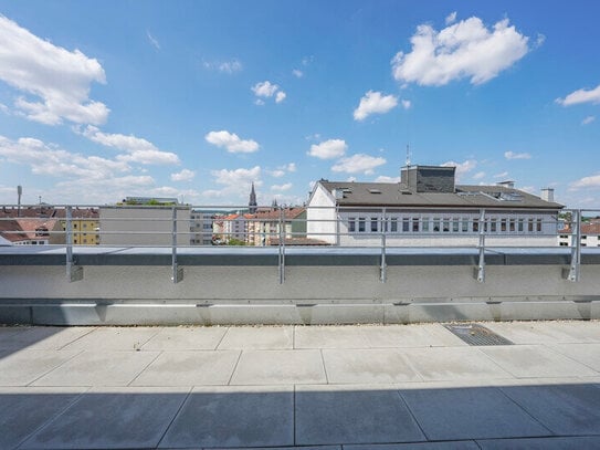 Seniorengerechte Penthouse-Wohnung in Erstbezug (Voraussetzung: mind. einer d. Mieter 65+)