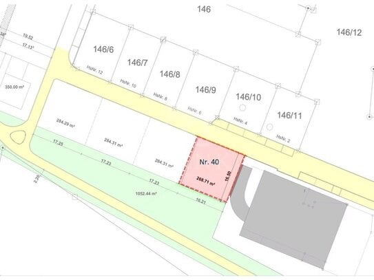 Baugrundstück Nr. 40 für EFH | Oberes Rothenmoos West