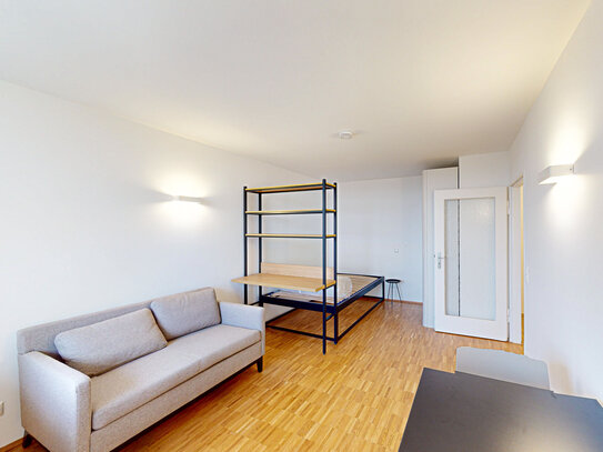 Schickes, renoviertes, möbliertes 1-Zimmer-Apartment