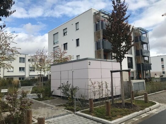 Hochwertig ausgestattete 3-Zimmer-Wohnung mit Balkon und TG-Stellplatz im Neubau