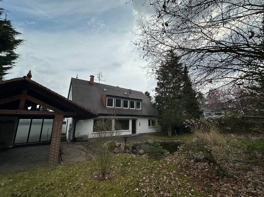 Naturnah wohnen in Fürth ~ großes 2-Parteienhaus mit Traumlage in Oberfürberg ~ 1242 m² Gartenlandschaft ~ 2 Garagen ~…