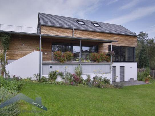 Traumhaftes Passivhaus mit Balkon, Terrasse, EBK und großzügigem Garten in Vornbach/Neukirchen