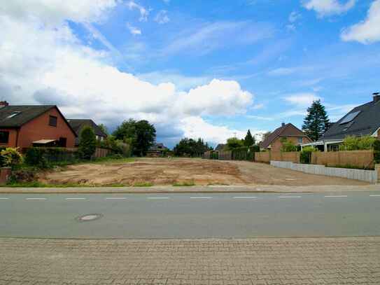 sonniges Baugrundstück für Ihre Doppelhaushälfte in Nenndorf (Rosengarten)