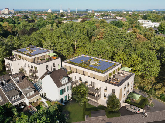 Moderne 3-Zimmer-Wohnung mit Balkon, Aufzug und Echtholzparkett in bester Lage