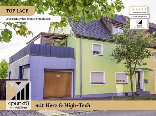 2FH / 3FH mit großer Dachterrasse und gutem Mietpotenzial