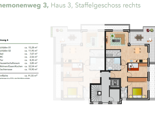 Neubau Penthousewohnung Lotte Nordend