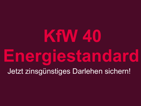 Energieeffizient leben: 2,5 Zimmer-Wohnung mit Garten