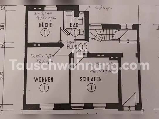 [TAUSCHWOHNUNG] Charmante 2 Zimmerwohnung im EG Köln Sülz