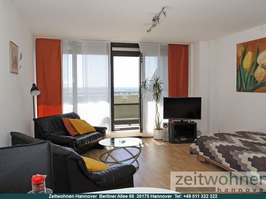 Oststadt Mitte, direkt am Hauptbahnhof mit tollem Ausblick, 1 Zimmer Apartment, Internet