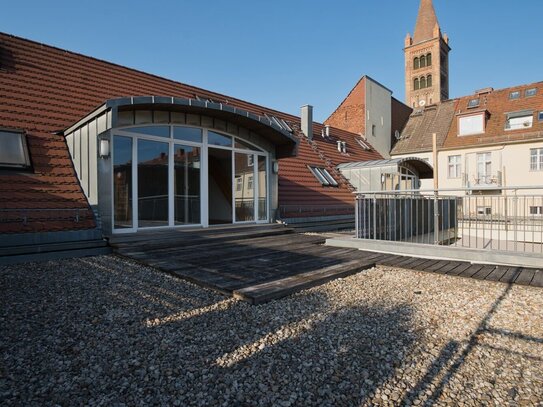 Exklusive City-Wohnung mit gr. Dachterrasse und vielen Extras...