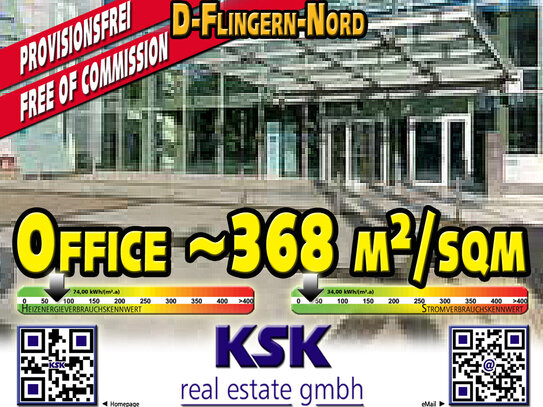 Moderne moderne Bürofläche ~368 m²/sqm Modern office space