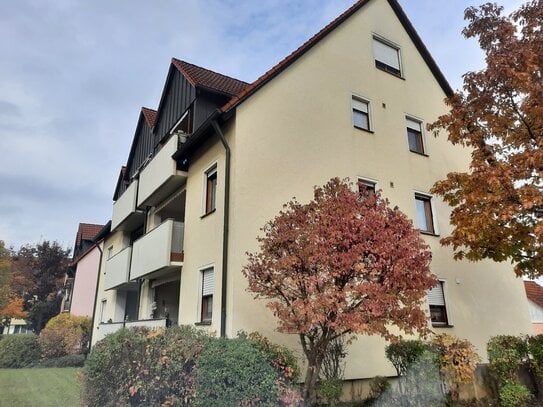 wunderschöne, möblierte 2-Zimmer-Wohnung mit Einbauküche und Sonnenbalkon in Windsbach