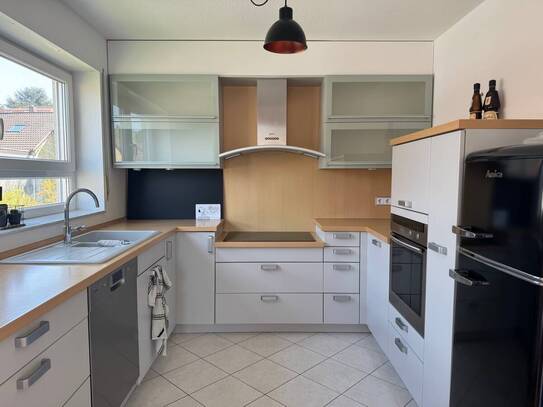 Lage, Lage,Lage! Tolle Maisonettewohnung mit Sonnenterrasse und Garage in der Kernstadt von Bretten
