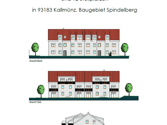 Zwei Zimmerwohnung im Erdgeschoss, sowie zusätzliche Sondernutzfläche von 59,67m² im Kellergeschoss