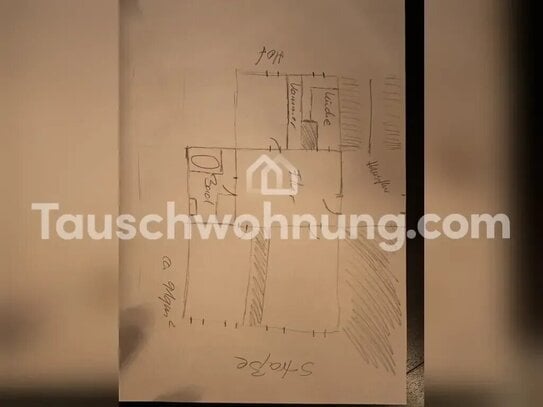 [TAUSCHWOHNUNG] Wohnung sucht neue Bewohner- Sie braucht Abwechslung :)