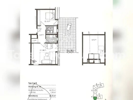 [TAUSCHWOHNUNG] Bieten traumhafte Wohnung mit großer Dachterrasse