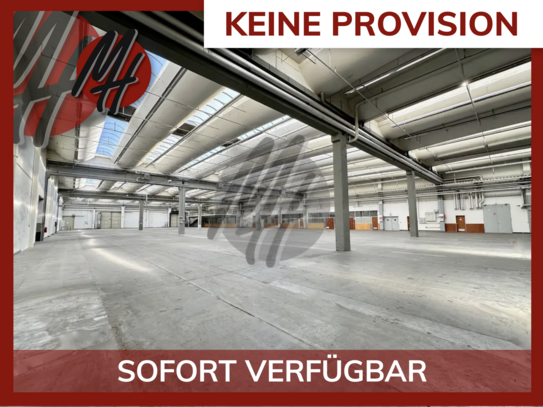 KEINE PROVISION - SCHNELL VERFÜGBAR - Lager-/Produktion (6.100 m²) & Büro (1.000 m²) zu vermieten