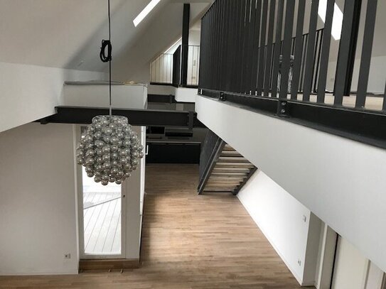 Penthousewohnung im Maisonette Stil im Ferrumhaus in Saarbrücken