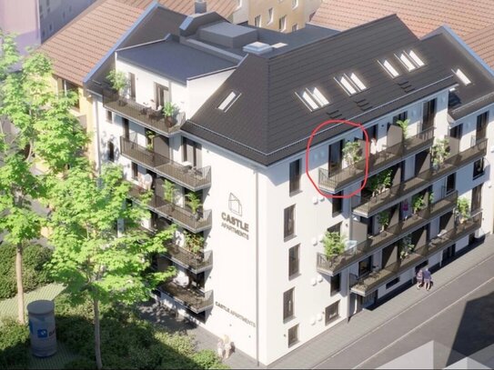 Schönes, helles, möbliertes 1-Zimmer-Apartment in Nürnberg - zentrumsnah - zu vermieten. Direkt vom Eigentümer / Provis…