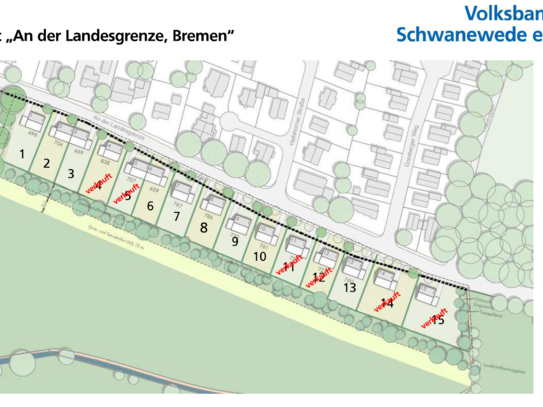 Baugrundstücke "An der Landesgrenze" Bremen