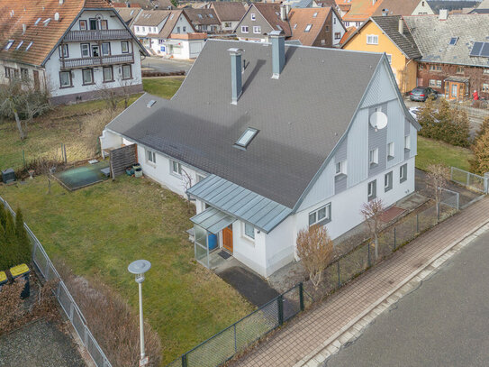 Freistehendes Haus mit viel Platz und Ausbaureserve