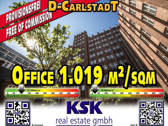 20er Jahre Charme im modernen Gewand • Office 1.019 m²/sqm • 1920s charm in a modern garb