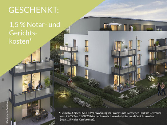 Attraktive 2-Zi.-Wohnung mit sonnigem Balkon in innovativem, klimafreundlichem Wohngebiet