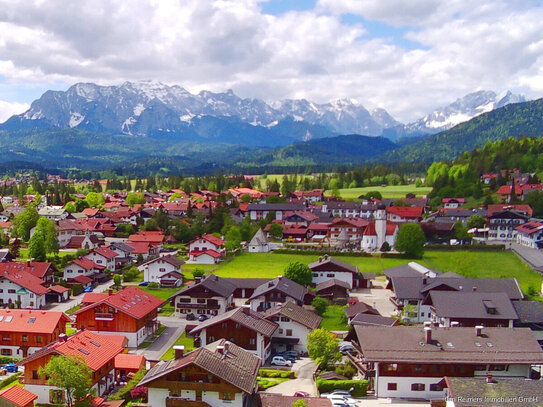 PHANTASTISCHE LAGE & SEHR GUTE BEBAUBARKEIT - ZWISCHEN WALCHENSEE UND KRÜN IM OBEREN ISARTAL