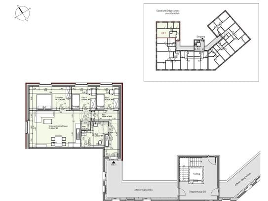 Sozialbau - 4 Zimmerwohnung - NEUBAU zu vermieten