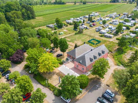 Rarität: ROTHAUS + Idyllische Lage direkt an der Mosel /Grenze zu Remich Luxemburg + wunderschönes Panorama + ca. 3789…