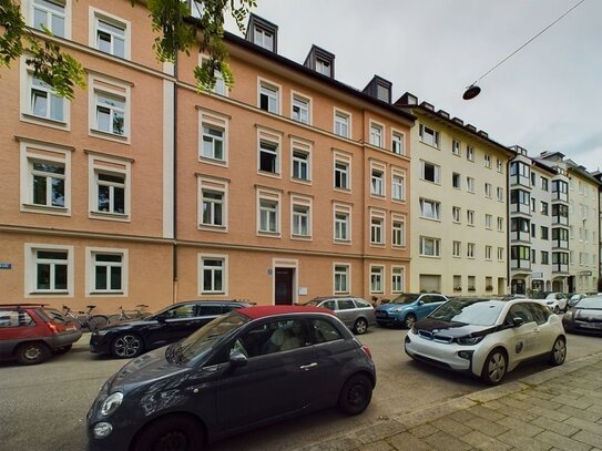 Perfekt aufgetielte 3-Zimmer-Wohnung in Maxvorstadt