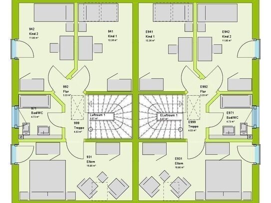 NEUMANN - Neubau! Doppelhaus (2x Doppelhaushälfte) inkl. Grundstück in top Lage von 85132 Karlskron