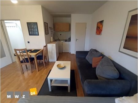 Komplett Möbliert/Furnished Accommodation in: Unterbilk / Nähe Medienhafen. Single-Apartment in