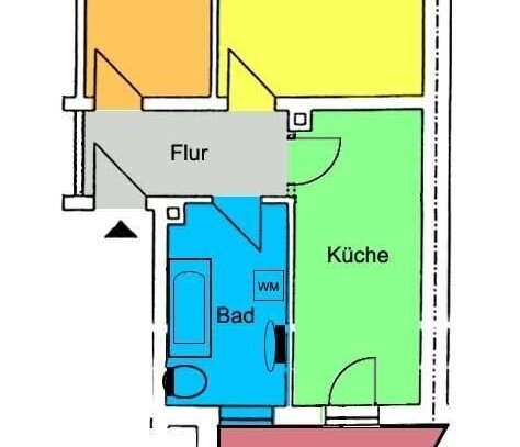 Gemütliche Wohnung mit Balkon und optimaler Raumaufteilung in Döbeln!