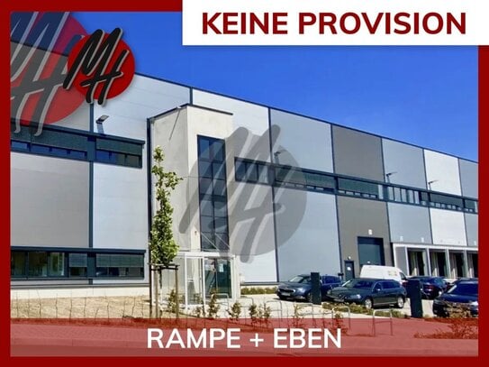 KEINE PROVISION - RAMPE + EBEN - Lager (2.000 m²) & Büro (100 m²)