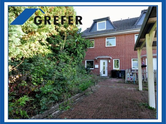 Lehrte, modernes, helles Reihenendhaus mit Gartenhaus und Carport GREFER Immobilien