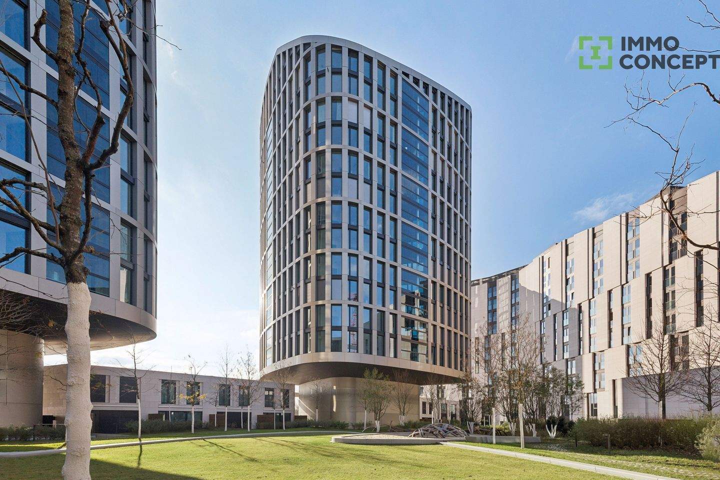 Provisionsfrei! Über den Wolken von Frankfurt mit 3% AfA und Gewährleistung